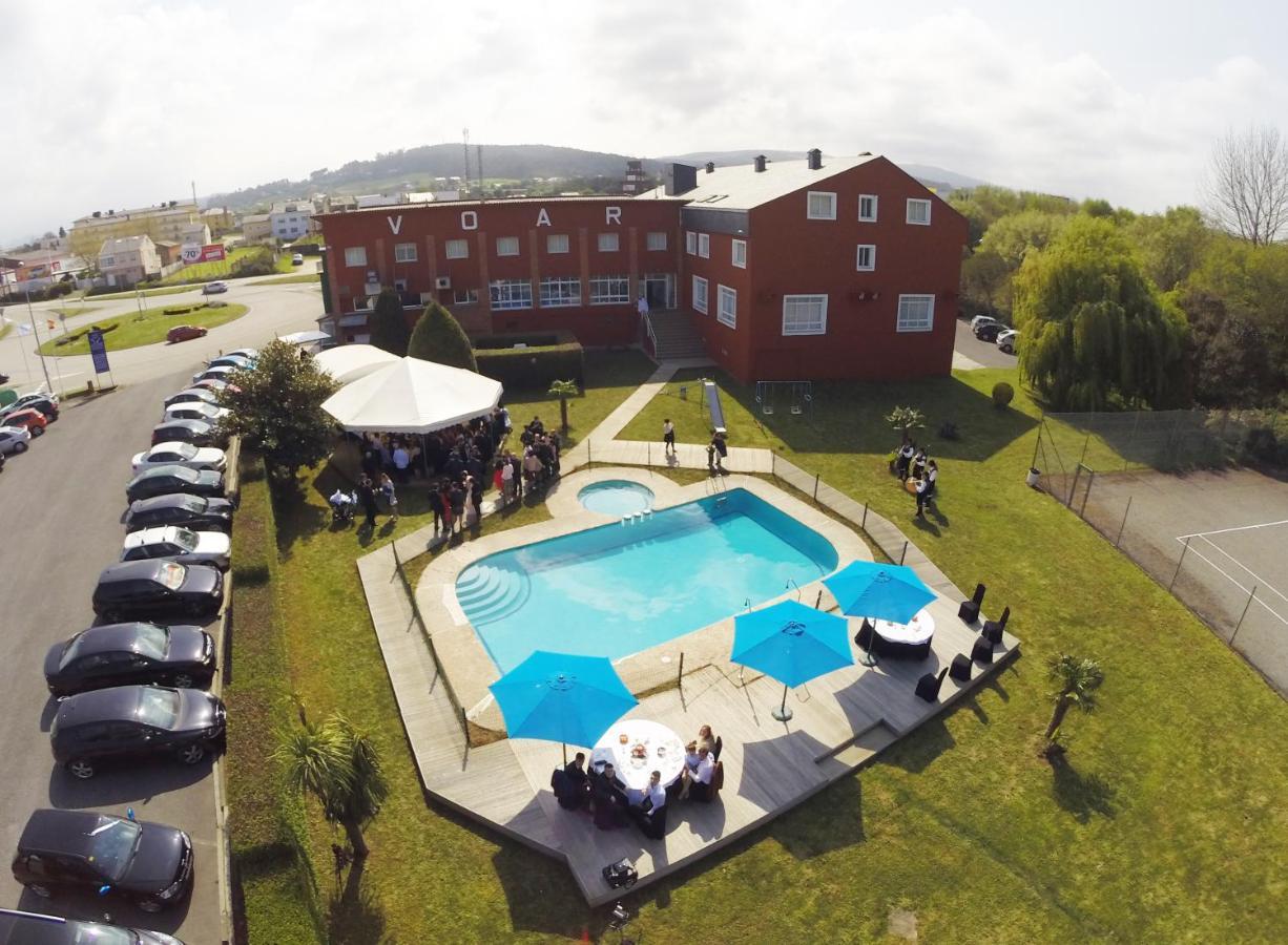 Hotel Voar Ribadeo Bagian luar foto
