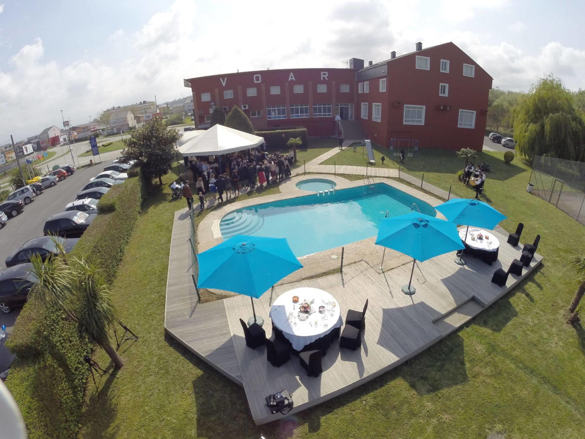 Hotel Voar Ribadeo Bagian luar foto