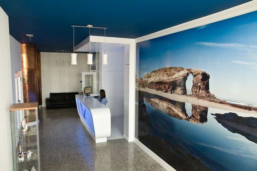 Hotel Voar Ribadeo Bagian luar foto